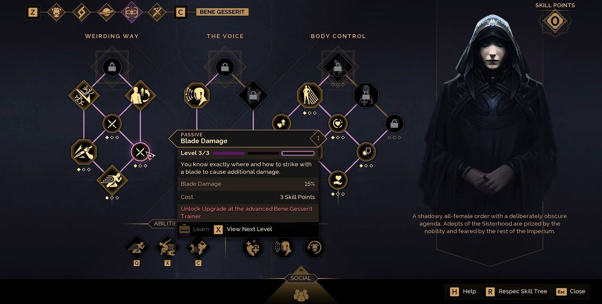 Weirding Way is good for melee-based attacks (Image via Funcom)
